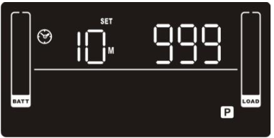 UPS Setting #10 Programmable Outlet Autonomy Time