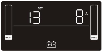 UPS Setting #13 Battery Charge Current