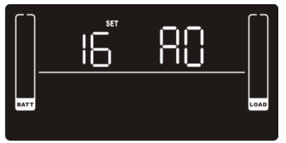 UPS Setting #16 EPO Polarity