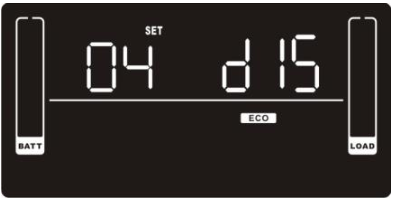 UPS Setting #4. ECO Mode