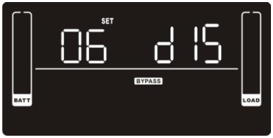UPS Setting #6 Bypass Enable